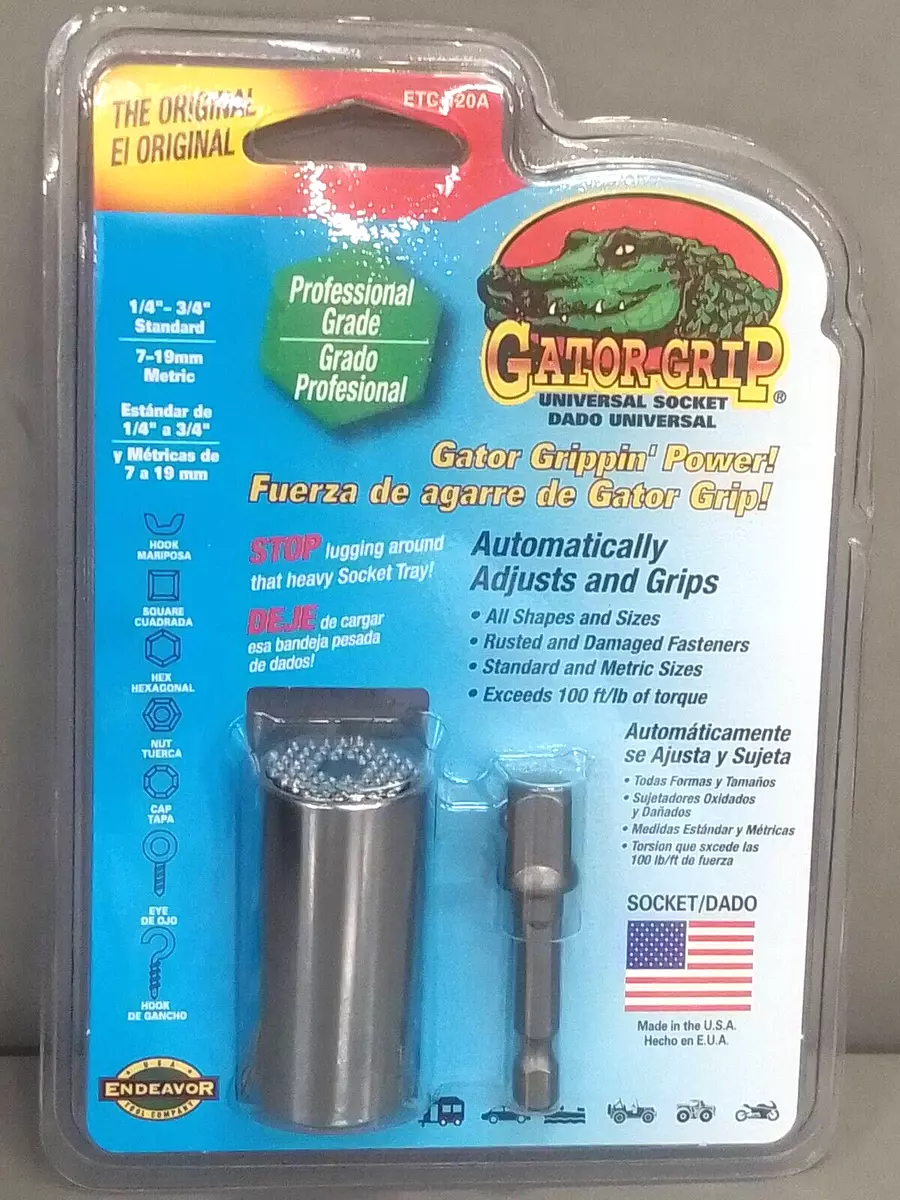 Universal gator grip socket deals