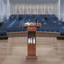 Presentation Stand, Podium Stand, Conference Presentation Stand with Drawers