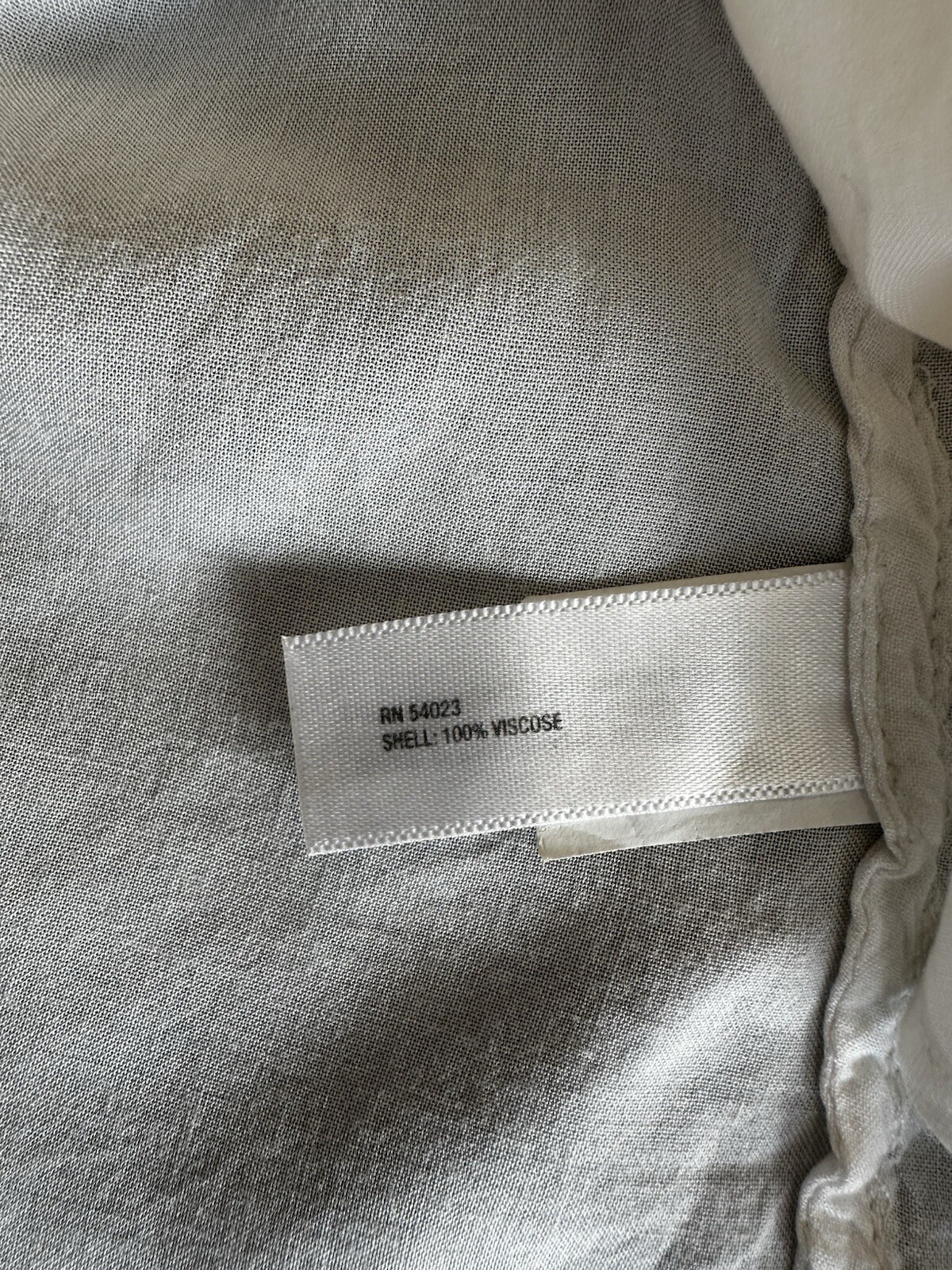 GAP White Sleeveless Button Down Blouse - image 6