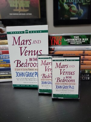 Mars and Venus in the Bedroom by Ph.D. Gray, John: New Audiobook - 2 Cassettes