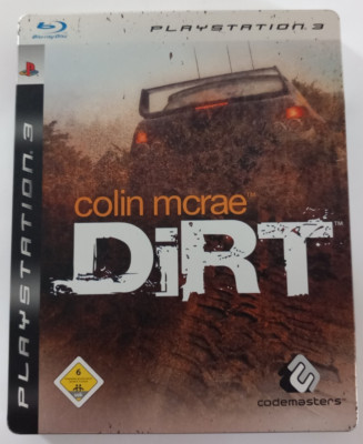 PS3 Sony Playstation 3 Colin McRae DIRT Steelbook mit Anleitung in OVP CiB