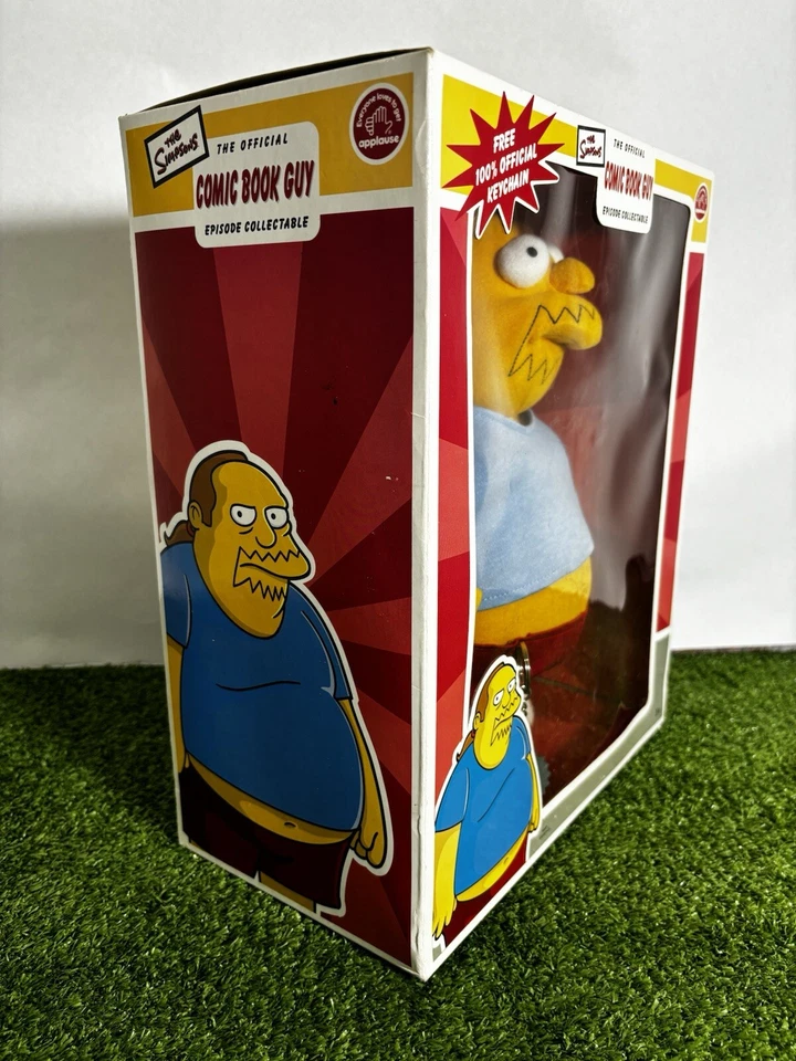 Cómic de peluche de Los Simpson Applause 2003 con caja ¡Extremadamente raro ver fotos! Foto 3 de 4