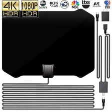 DeveSouth 60-80+Miles Ultra Indoor TV Antenna Amplifier High Reception Amplified