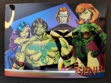 1993 Gen13 Chromium Wizard Series 3 Jim Lee and Brandon Choi Promo Card #7