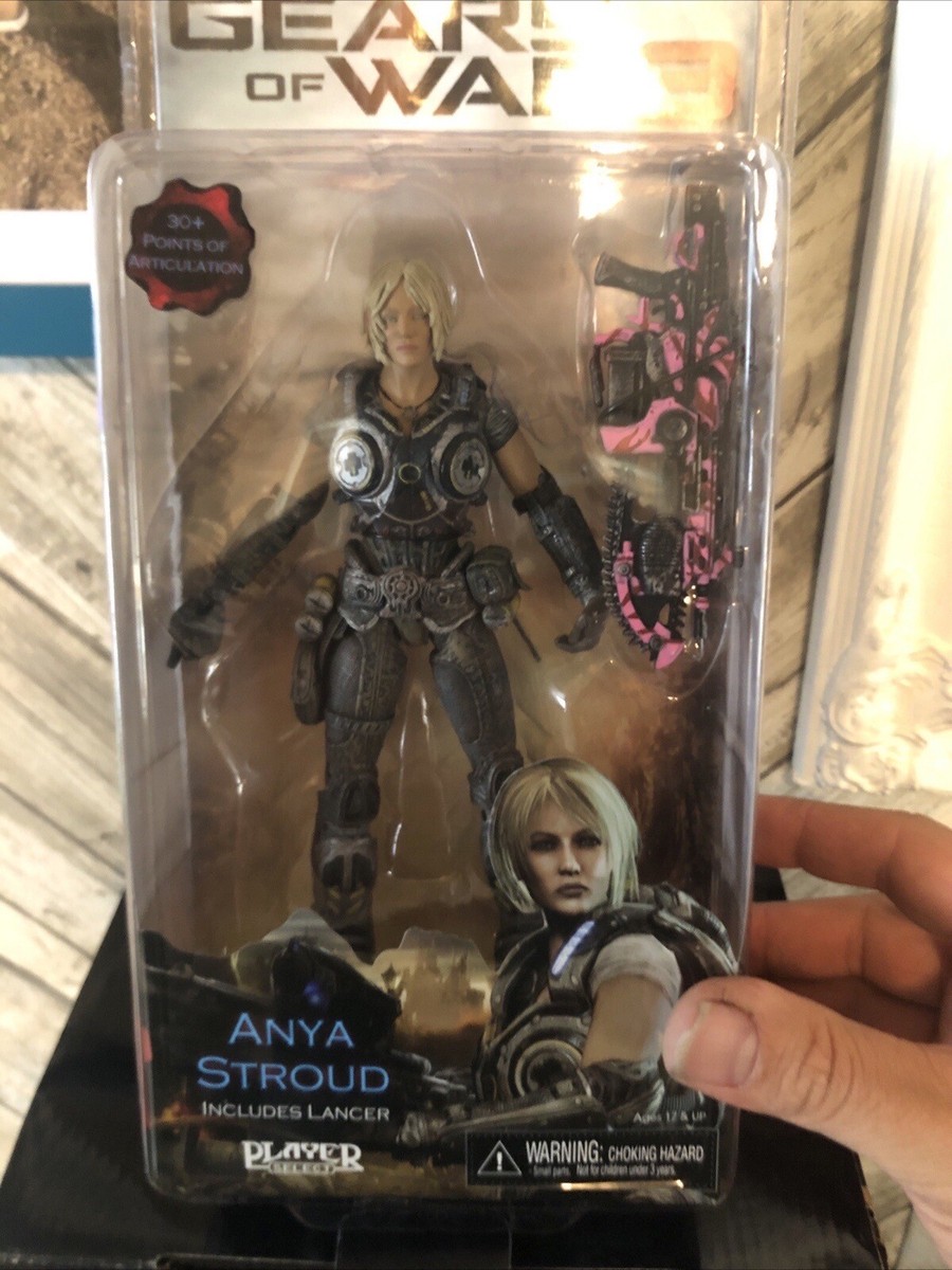 BNIB NECA GEARS OF WAR 3 SERIES 1 ANYA STROUD GAME ACTION