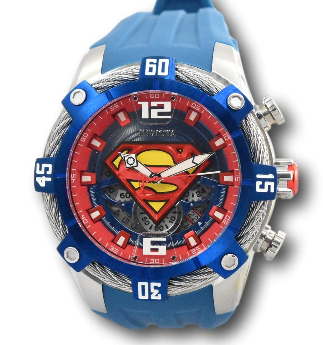Invicta DC Comics Men's 51mm Superman Limited Ed Chronograph