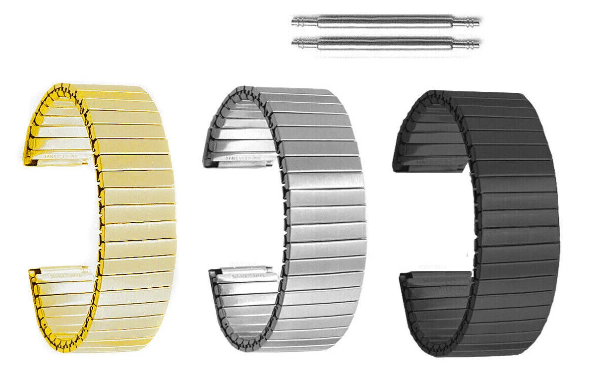 Bracelet Acier Inox Ondulé Vintage - Largeur 8mm, Neuf Sans étiquette, Pour Femme