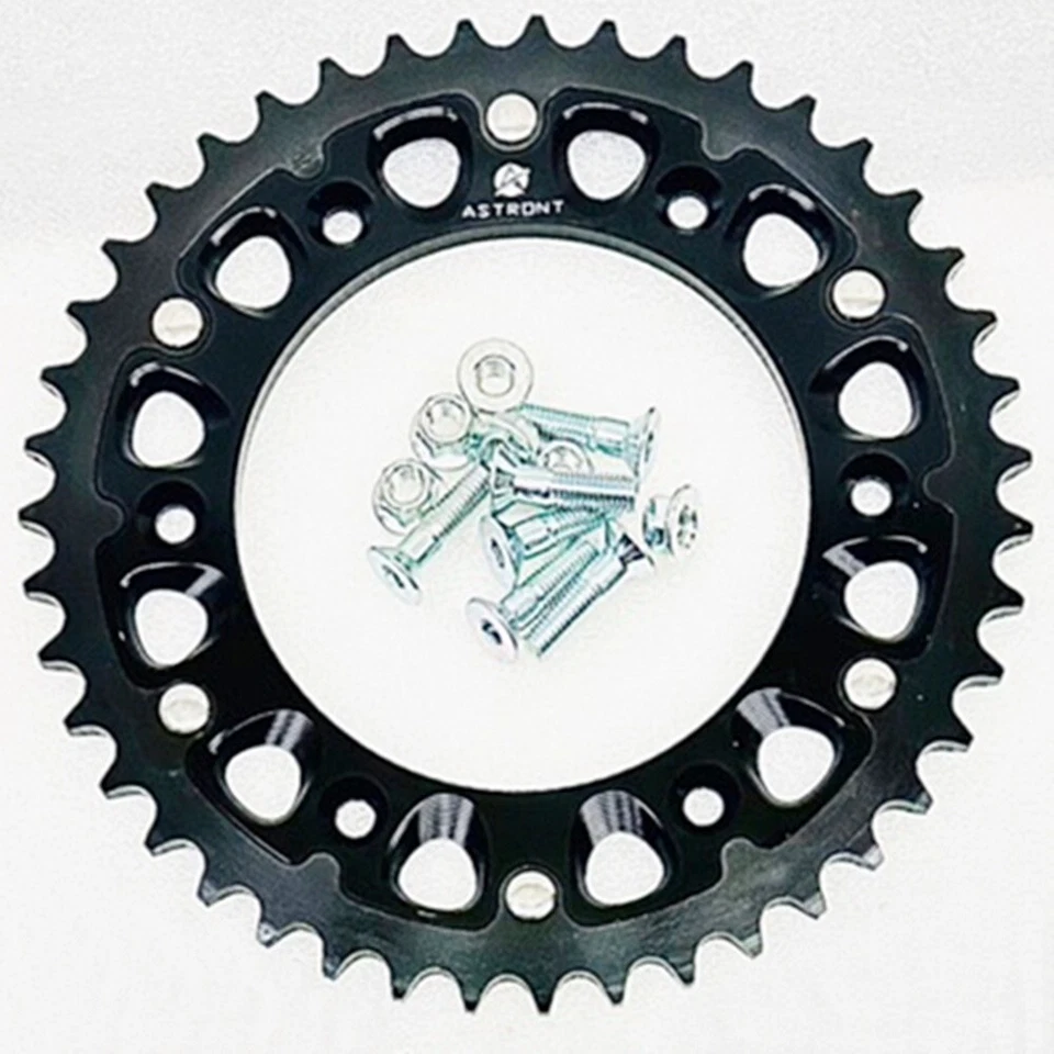 R3 Black Rear Sprocket For Honda Crf450 X R RX RL Crf 450 All Year Alloy 43 T Foto 3 de 4