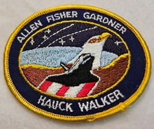 NASA STS-51A 1984 Space Shuttle Discovery Commemorative Patch 3X2"