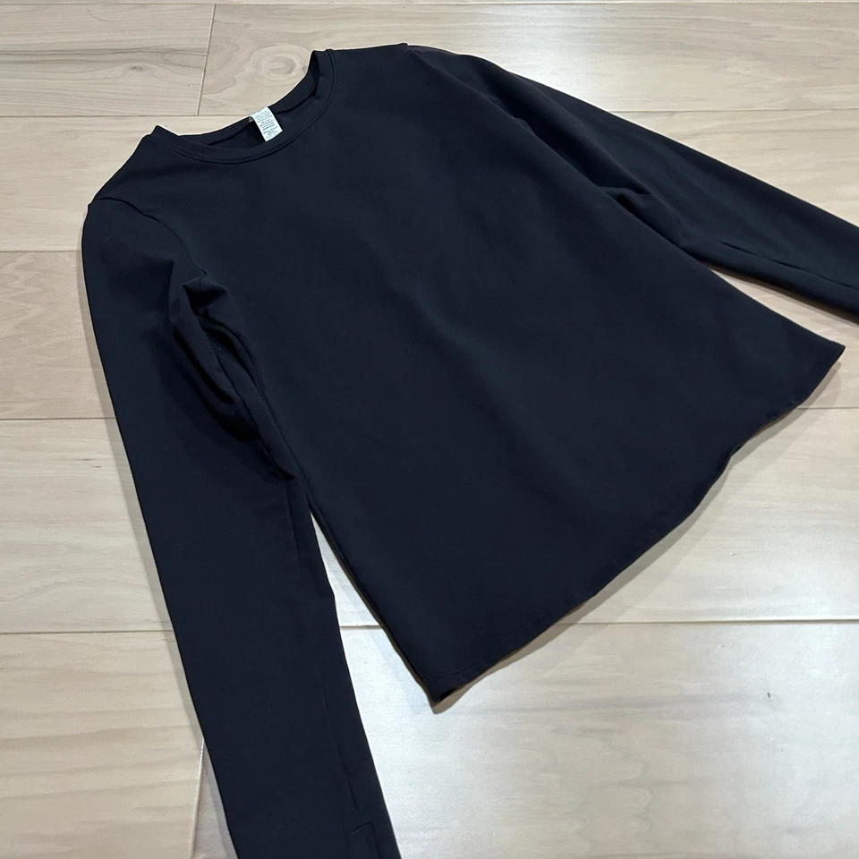 Alo Airbrush Winter Warm Nocturne Long Sleeve Top Women’s Medium 8-10 - Image 2 of 4