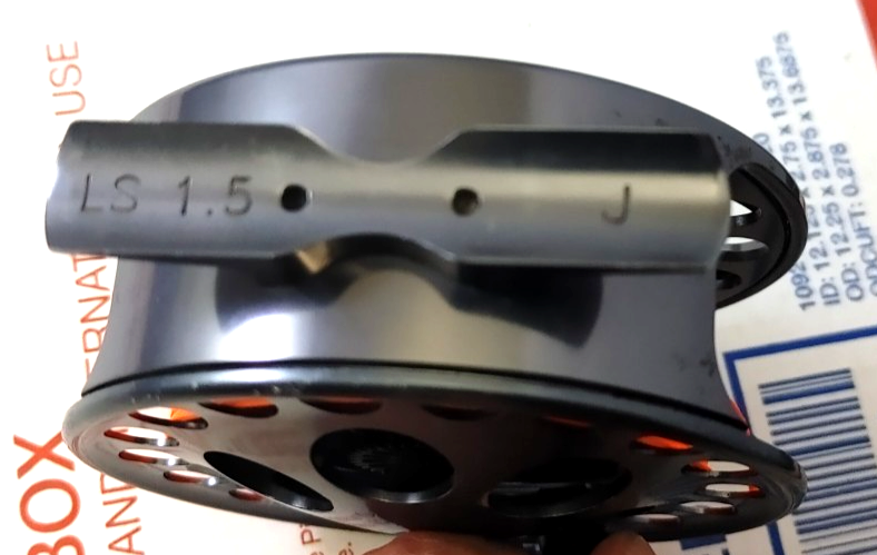 Lamson Litespeed LS 1.5 J Fly Fishing Reel with Line LS1.5 Smoke