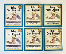 6 Copies of BABY GETS DRESSED by Joy Cowley Emergent Level A Sunshine Books