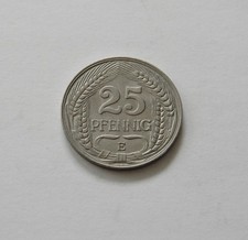 KAISERREICH: 25 Pfennig 1909 E, J. 18, fast stempelglanz