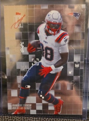 2025 Topps After Image Rhamondre Stevenson Patriots #AI-21 Insert