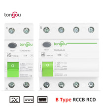 Type B Rccb Rcd 2p 4p 40a 63a Earth Leakage Breaker Din Rail Type B Rccb Rcd 2p 4p 40a 63a Earth Leakage Breaker Din Rail