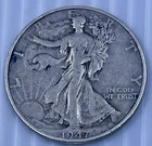 1947 Walking Liberty Half Dollar 90% Silver Last Year Issue