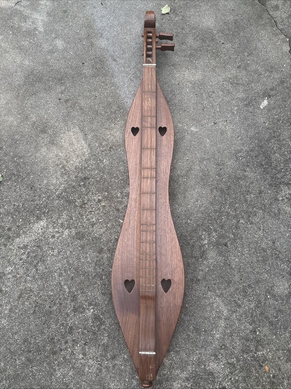 VTG Mountain Dulcimers  Signed By Frank  Hodges R# 1 Boone NC 28607 Hand Made