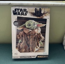 Star Wars Grogu Perler Beads Craft Kit 4000pc Mandalorian New