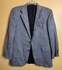 H. Freeman & Sons Sports Jacket Blazer Classic B/W Houndstooth Union Made in USA