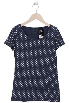 Esprit T-Shirt Damen Shirt Kurzärmliges Oberteil Gr. M Marineblau #nieksu8