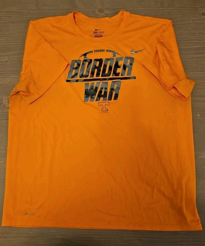 University Of Tennessee Border Wars Tshirt XXL 2XL Bristol Speedway