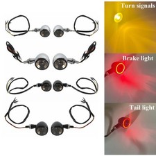 8mm Bolt Front Rear Turn Signals w/Brake Tail Light For Honda Suzuki Dirt Bikes