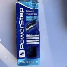 Power Step Pinnacle Semi Rigid Orthotic Comfort Insoles Neutral Arch M 11-11.5