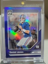 2024 Panini Donruss Optic - Daniel Jones #145 Blue Prizm /199