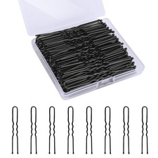 U Shaped Hair Pins, 100PCS 2.4 inch Bun Hair Pins for Women Kids Girls,