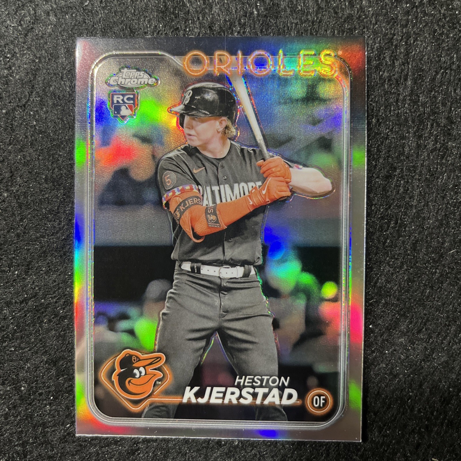 2024 Topps Chrome - Heston Kjerstad #142 Refractor (RC)
