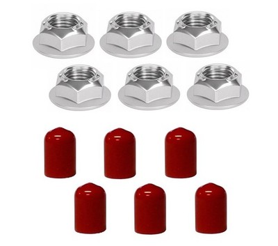 Ford Torque Converter Nuts & Stud-Caps/Bolt-Protectors A4LD,C3,C4,C5,C6,AOD,E4OD