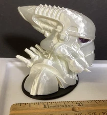 3D printed Star Wars Xenomorph Trooper Helmet Bust 2.75” Tall Sci Fi 3.5” Wide