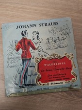 Vinyl 45 Türme alt Retro Strauss, Vintage Schallplatte Sammlung Klassik Musik