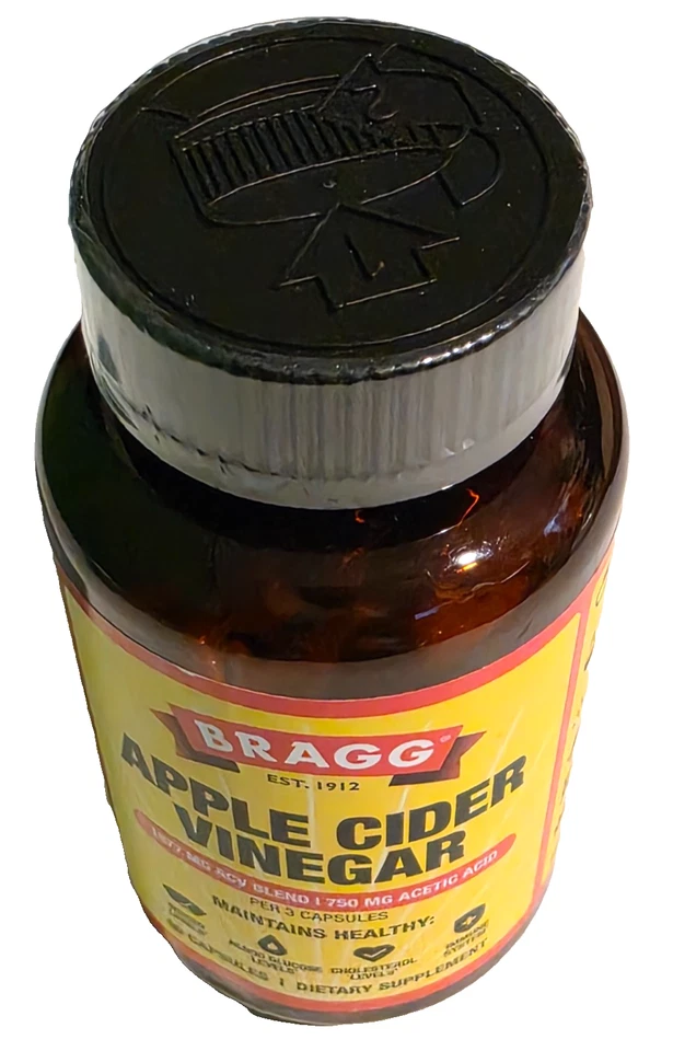 Cápsulas de Vinagre de Sidra de Manzana Bragg con Vitamina D y Zinc 90 Cápsulas Exp: 11/2027 Foto 4 de 4