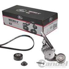 GATES Micro-V Kit KEILRIPPENRIEMEN-SATZ passend für AUDI A3 SEAT CORDOBA IBIZA