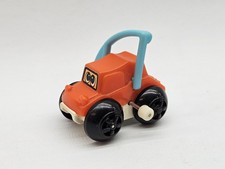 Vintage TOMY Wind Up Flip Floppers Orange Car 1978 WORKS 