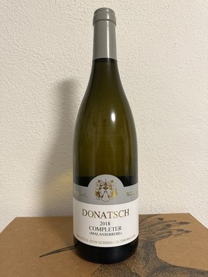 Weißwein von Weingut Donatsch - Completer 2018 - Schweiz Wein - Ungeöffnet