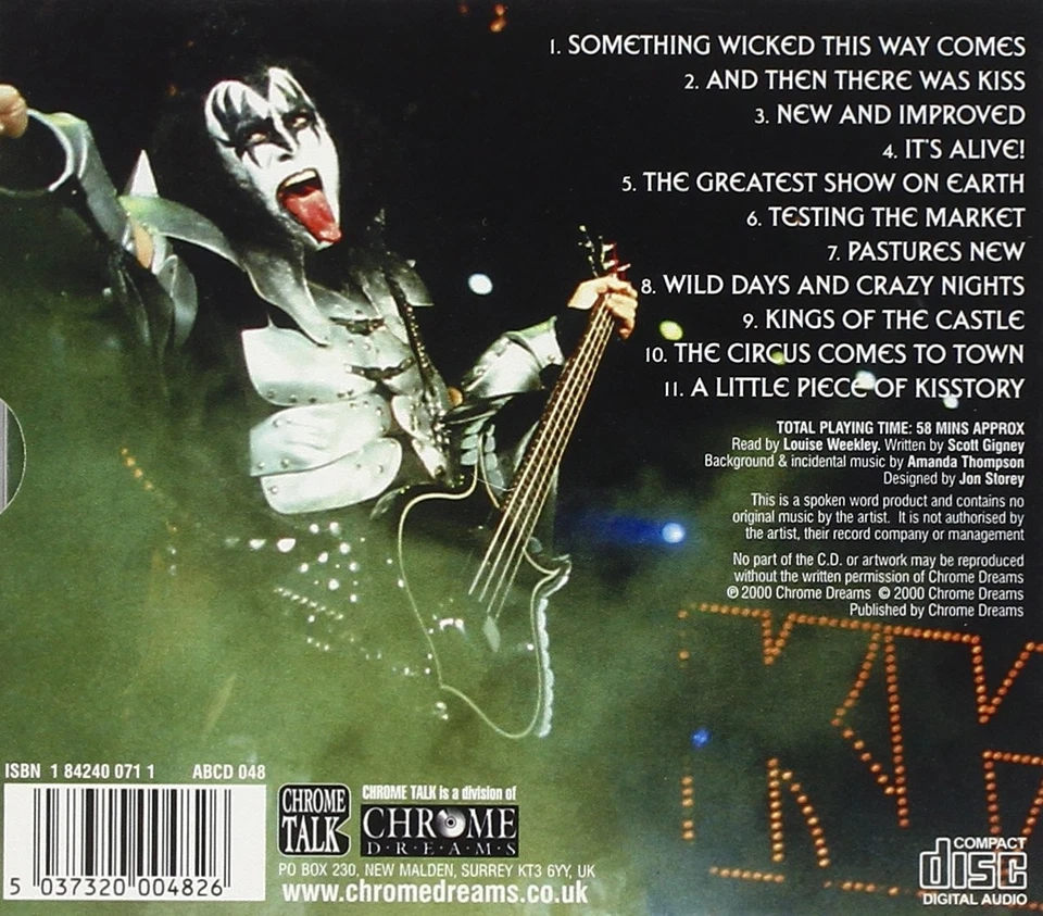 Kiss Lowdown Unauthorized (CD) - Imagem 4 de 4