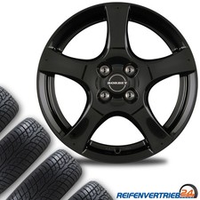 4x Alu Winterräder für Fiat 500 Reifen 185/55R15 Nexen