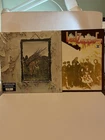 LED Zeppelin Lot 2 Vinyl LP Record s Album Atlantic 1969 Very Good Condition