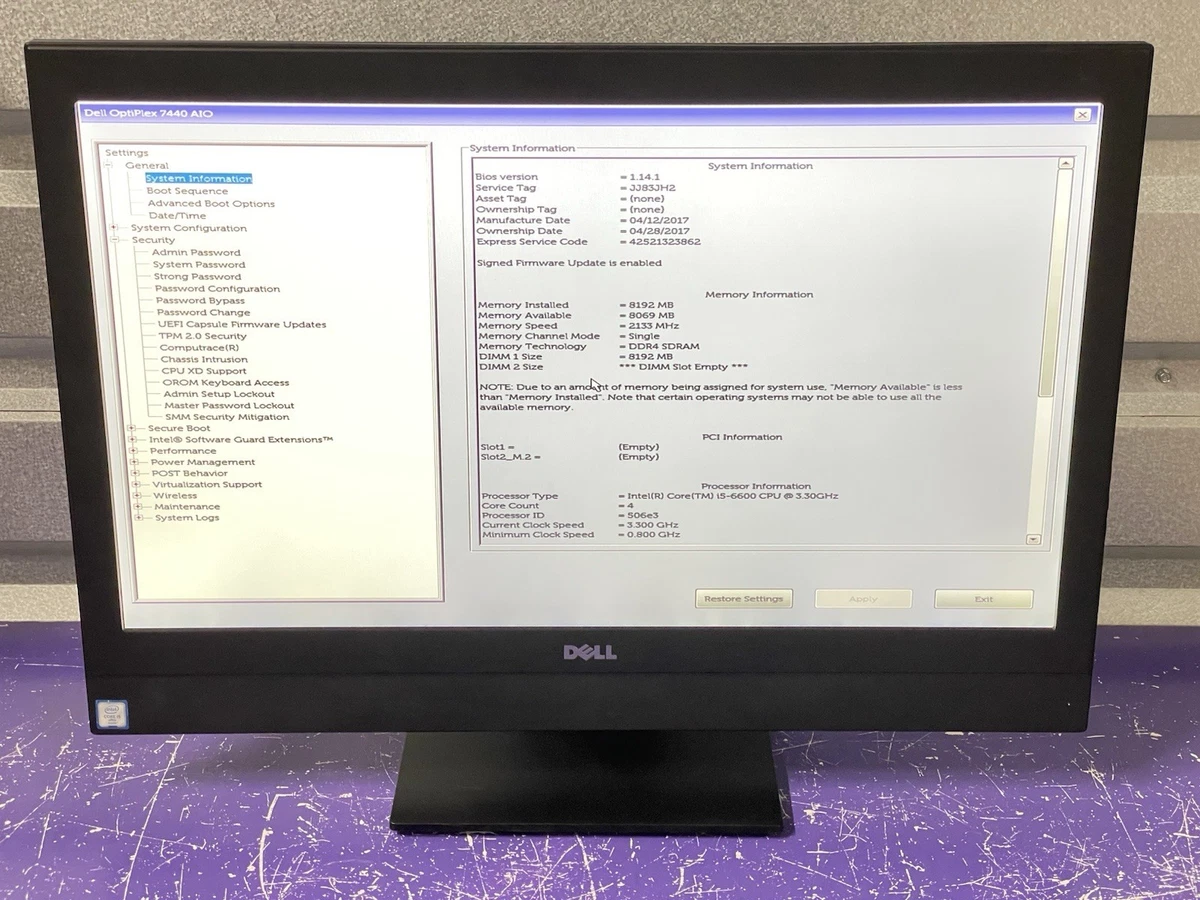 Dell OptiPlex 7440 PC Desktops & All-In-One Computers for sale | eBay