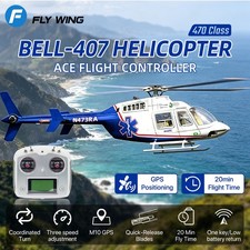 Fly Wing Bell-407 RC Helicopter ACE Flight Co...