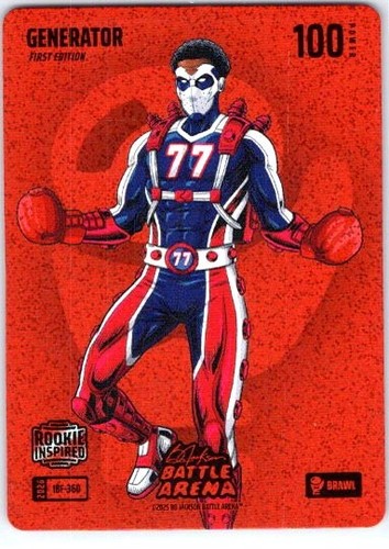 Bo Jackson Battle Arena Generator Brawl Icon Battlefoil SP 1st Edition