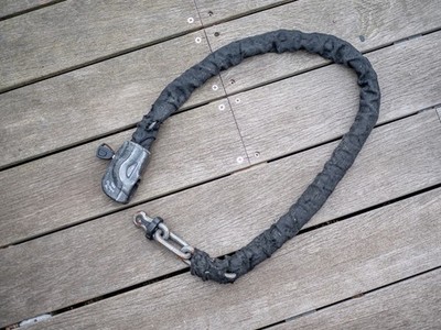 ABUS City Chain X Plus Motorrad/Bike Cycle Secure Kettenvorhängeschloss Schloss - 140cm