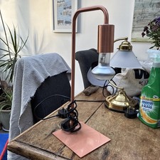 Table Lamp copper stand 