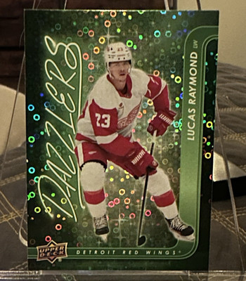 Upper Deck 2024-25 Extended Hockey Lucas Raymond Red Wings Dazzlers DZ-122