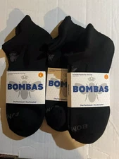Bombas Socks Unisex Ankle Size Large (Men's 9-13, Women's 10.5-13) 5 Pairs