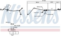 Hochdruckleitung, Klimaanlage FÜR BMW 3 (F30, F80), BMW 1 (F20) - Nissens 840130