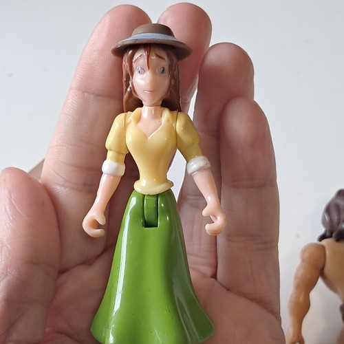 Lot of 3 action Figures TARZAN Disney Heroes FAMOSA spain 2004 clayton jane - Imagen 4 de 5