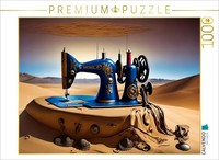 Calvendo Puzzle Old Sewing Machine | 1000 Pieces, Finished Size 25.2 × 18.9 In (